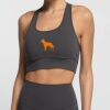 Racer Crop - Charcoal Thumbnail