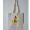 Budget Calico Tote Bag Thumbnail