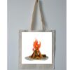 Budget Calico Tote Bag Thumbnail